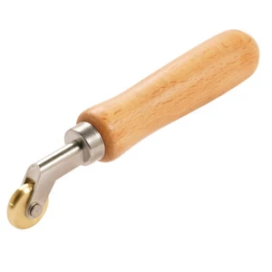 6mm Brass Detail Penny Roll Hand Pressure Rollers for Heat Welding Seams -Newest - Picture 1 of 3