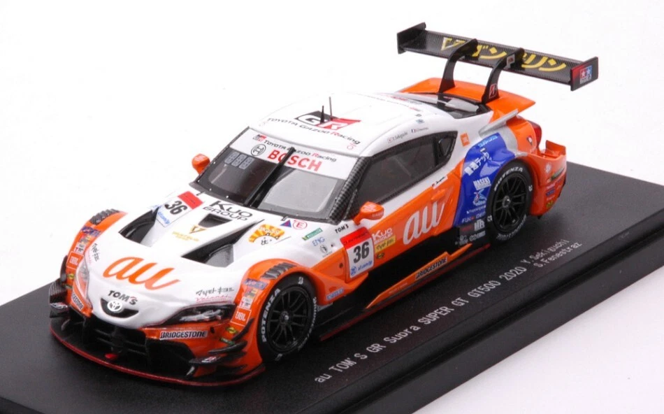 Ebbro EB45759 au TOM'S GR SUPRA N.36 SUPER GT500 2020 Y.SEKIGUCHI-S.FENESTRAZ 1: - Immagine 1 di 1