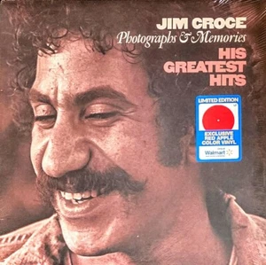 JIM CROCE PHOTOGRAPHS AND MEMORIES GREATEST HITS - RED VINYL LP " NEW " - Picture 1 of 2
