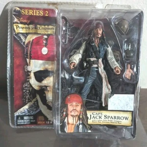 PIRATES OF CARIBBEAN Curse Black Pearl 2003 Series 2 JACK SPARROW Figure Set #d6 - Picture 1 of 9