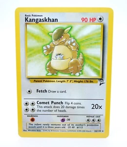 Kangaskhan 26/130 Rare Base Set 2 2000 - Pokemon Card TCG (LP) - Picture 1 of 4