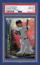 AARON JUDGE 2017 Bowman Scouts' Top 100 ROOKIE Card - #BTP45 NYY PSA 10 GEM MINT