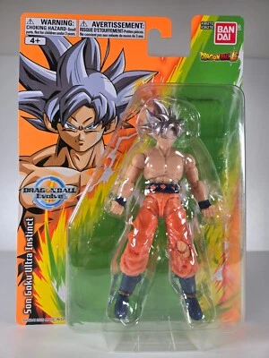 Figura de acción Bandai - Son Goku Ultra Instinct - 5" Dragon Ball Evolve Foto 1 de 2
