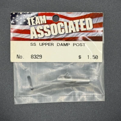 Team Associated Vintage 8329 Aluminum Upper Damp Post RC10LSS Pan Car - Image 1 of 2