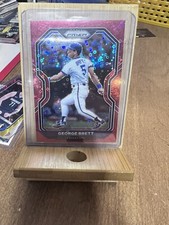 2021 Panini Prizm George Brett Red Disco 07/99