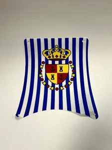 Lego Blue White Striped Crown Cloth Boat Sail - Picture 1 of 1