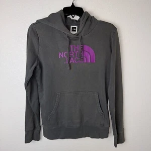 The North Face Women's Fleece Pullover Hoodie Grey Size Small - Picture 1 of 7