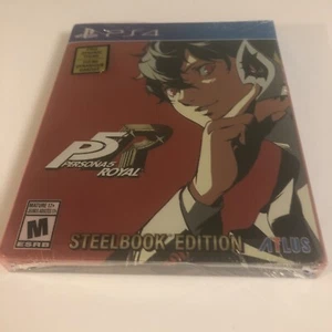 Persona 5 Royal: SteelBook Launch Edition (PlayStation 4 PS4) New Sealed - Picture 1 of 6