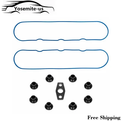 Kit de junta de cubierta de válvula para Chevrolet Silverado 1500 1999-2013 4,8 5,3 6,0 6,2 L Foto 1 de 4