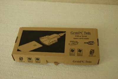 Cardreader smart card Kartenleser USB GemPC Twin - Bild 1 von 3