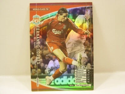 Panini WCCF 2007-08 WFW Fernando Torres 1984 Spain　No.9 Liverpool World‐Class CF - Image 1 of 4