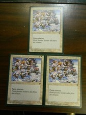MTG Italian Legends Righteous Avengers x3 White Uncomm Unplayed - Excellent Cond