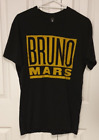 Bruno Mars 24K Magic 2017 World Tour Band T-Shirt. Colour Is Black Size Men's Xl