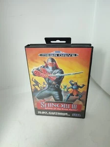Shinobi 3 III Return Of The Ninja Master Mega Drive SEGA con folleto de instrucciones � - Imagen 1 de 7