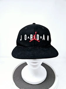 Nike Air Jordan Jumpman YOUTH Boys' Black 6-Panel Snapback Hat FAST SHIPPING  - Picture 1 of 7
