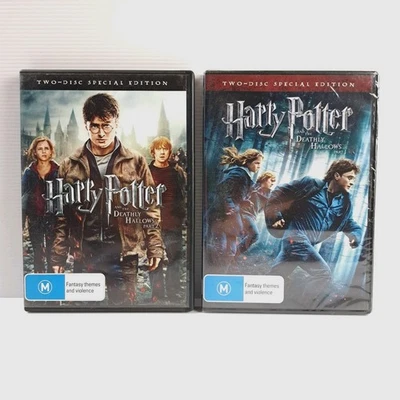 Harry Potter And The Deathly Hallows Part 1 & 2 DVD Special Edition R4 PB1Z  - image 1 of 4
