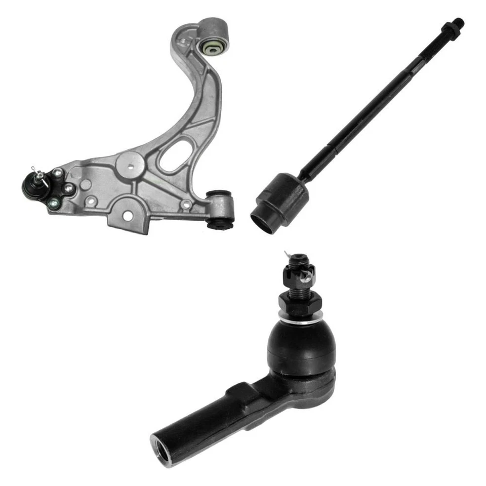 For Pontiac Bonneville 00-05 Control Arm with Ball Joint and Tie Rod End Kit Foto 1 de 1