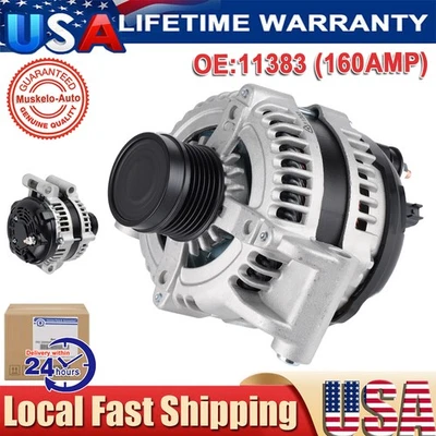 OEM Alternator For 2008-2010 Chrysler 300 Dodge  Challenger Charger 2018 Magnum Foto 1 de 4