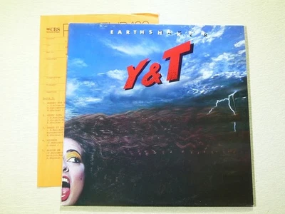 Y & T ‎– Earthshaker  (Promotion Copy + Promo-Sheet, Unplayed) - Bild 1 von 4