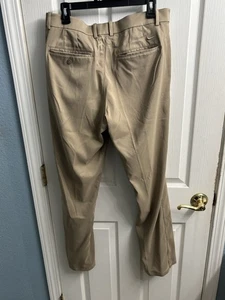 Nike Fit Dri Golfhose Herren Größe 34 x 32 khaki hellbraun Stretch Flex Performance AJ5489 - Bild 1 von 6