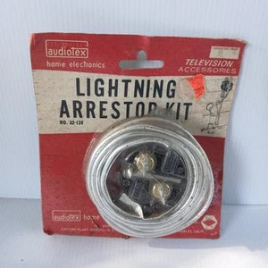 NOS! AUDIOTEX HOME ELECTRONICS LIGHTNING ARRESTOR, NO. 32-124 - Picture 1 of 1