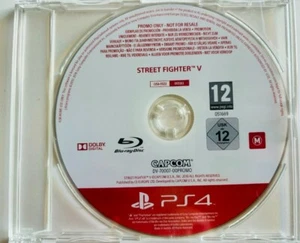 PS4: Street Fighter V PROMOTIONAL COPY RARE Great Condition Disc Only CAPCOM - Picture 1 of 3