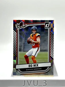 2024 DONRUSS BO NIX THE ROOKIES #TR-38 RC Denver Broncos - Picture 1 of 3