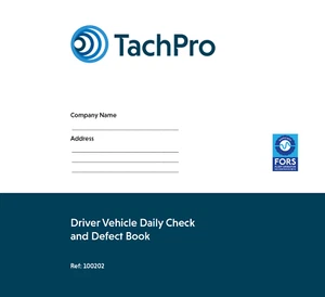 TACHPRO 50 PAGINE DUPLICATO VEICOLO GIORNALIERO CONTROLLO E LIBRETTO DIFETTI (100202) - Foto 1 di 5