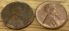 1954 Lincoln Wheat Cent Penny 1C D Coin Set Of 2 Circulated C3