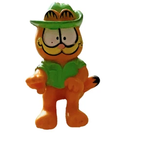 Garfield The Cat Small 2" 1978 1981 Safari Spielzeug Figur Fahrer Vintage Spielzeug gebraucht - Bild 1 von 6