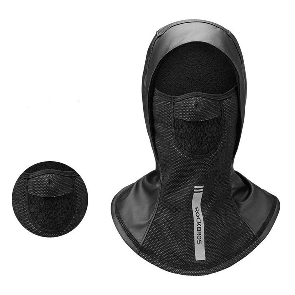 ROCKBROS Велоспорт Балаклава Кожаная Маска для Лица Охота Шея Трубка Капюшон Лыжная Маска - Изображение 1 из 4