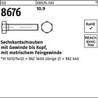 Sechskantschraube ISO 8676 VG M 10 x1 x 16 10.9