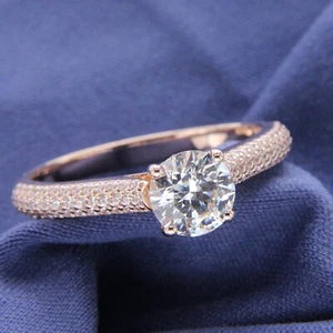 1.75Ct Lab Grown IGI Certified Diamond Solitaire Set Engagement Ring 925 Silver - Picture 1 of 9