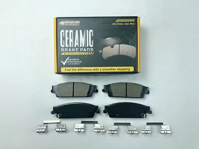 Pastilla de freno trasera de cerámica para Chevy Silverado GMC Sierra 1500 2014 2015 2016-2019 Foto 1 de 4