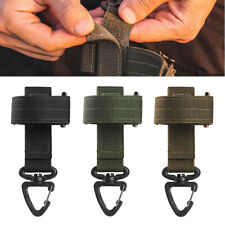 Outdoor Glove Holder Strap Grabber Camping Rope Hanger Tactical Glove Hook
