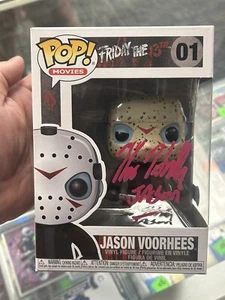 KANE HODDER AUTOGRAPHED FRIDAY THE 13TH JASON FUNKO POP AUTHENTICATED - Picture 1 of 7