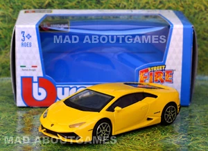 LAMBORGHINI HURACAN 1:43 Scale Model Diecast Toy Car Models Cars Yellow - Picture 1 of 3