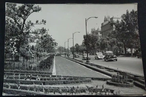 ANTIGUA POSTAL MADRID PASEO DEL PRADO POSTCARD POSTKARTE CC03505 - Picture 1 of 1