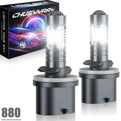 Kit de 2 bombillas antiniebla LED 880 blancas para Chevrolet S10 1995-2001 2002 2003 Foto 1 de 4