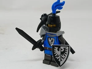 LEGO Castle Minifigure Knight Black Falcon Army Builder New! - Picture 1 of 1