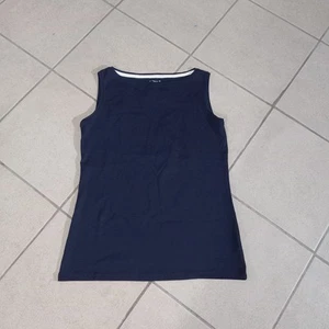 Talbots Talbots Tee Blue Tank Top 100% Pima Cotton Women's size Small  - Picture 1 of 6