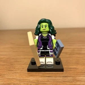 Lego Marvel Studios Serie 2 She Hulk Minifigur - Bild 1 von 4