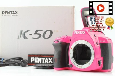 2000 Aufnahme [NEUWERTIG] Pentax K-50 Pink 16.3MP Digitalkamera Body JP... - Bild 1 von 4