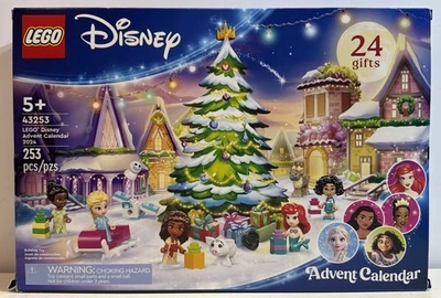 LEGO Disney 2024 Advent Calendar (43253) 253 Pcs Disney Princess New - Image 1 of 4