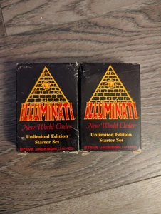 Iluminati, New World Order, Card Game, Unlimited Edition, Starter Set 1994 - Picture 1 of 3