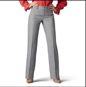 Sz 16 Lee Women's Ultra Lux with Flex Motion Regular Fit Trouser Pants - Picture 1 of 6