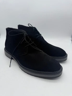NUEVAS Botas Chukka Calvin Klein “Agdin” de Gamuza Negra para Hombre Talla 11 Diseñador Foto 1 de 4
