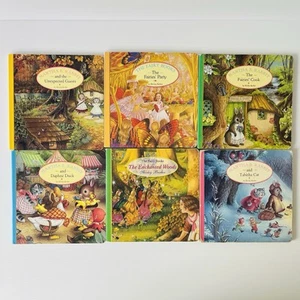 VINTAGE Shirley Barber Fairies Martha B Rabbit Board Book Bundle x6 Nostalgia - Picture 1 of 10