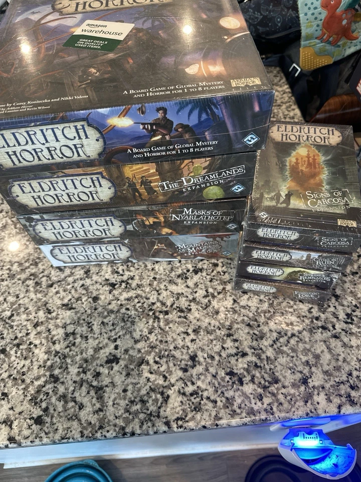 ELDRITCH HORROR All Expansions All Games Unopened - Image 1 of 1