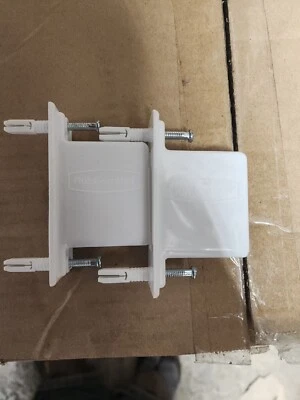 2-Pack Rubbermaid  Wall End Shelving Rack Bracket Closet Organizer - Image 1 of 4